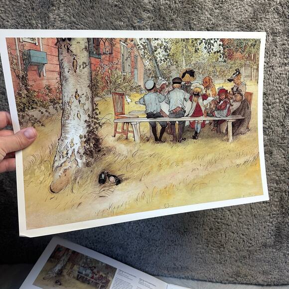 Carl Larsson 5 of 6 Posters Taschen Posterbook Frameable Art Prints 31x44 cm - Picture 3 of 8